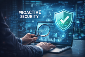 プロアクティブなサイバーセキュリティのイメージ